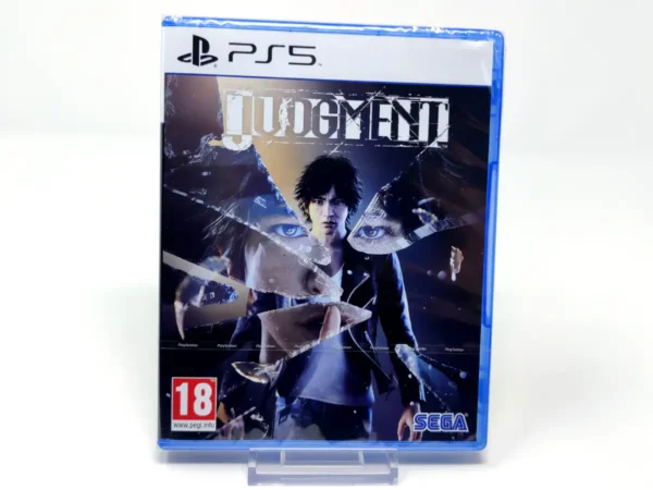 Portada de Judgment (UK) (Precintado) para PlayStation 5, edición PAL UK, nuevo