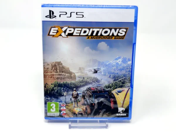 Portada de Expeditions: A MudRunner Game (EUR) (Precintado) para PlayStation 5, edición PAL EUR, nuevo