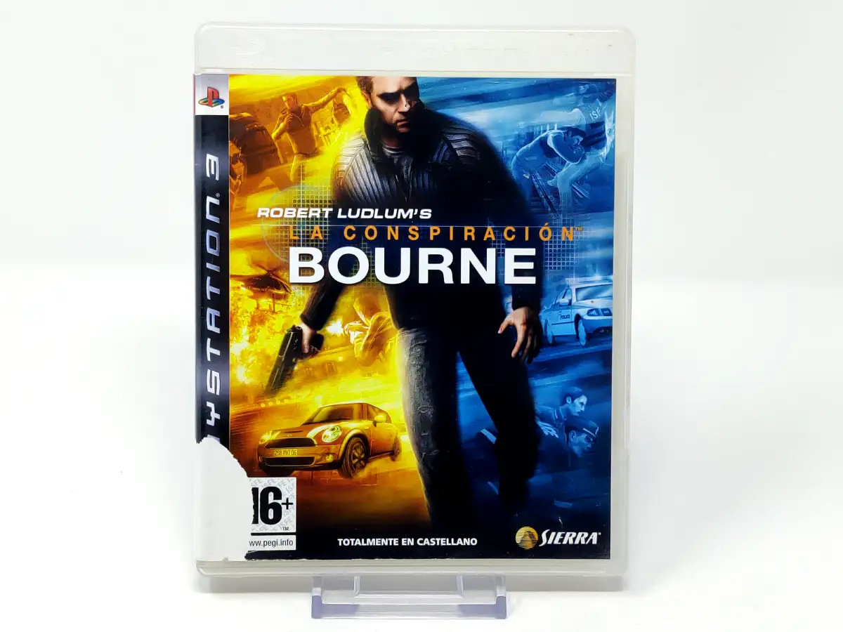 Portada de La Conspiración de Bourne (ESP) (Rebajado) para PlayStation 3, edición PAL España, de segunda mano