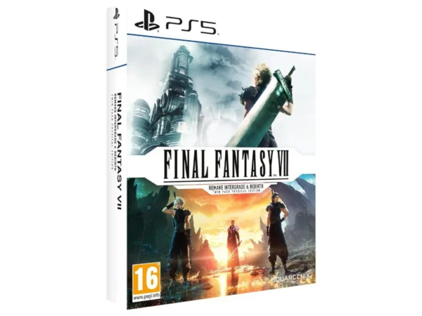 Portada de Final Fantasy VII Remake Intergrade & Rebirth (Twin Pack Physical Edition) (ESP) (Precintado) para PlayStation 5, edición PAL España, nuevo