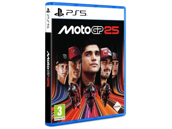 Portada de MotoGP 25 (ESP) (Precintado) para PlayStation 5, edición PAL España, nuevo