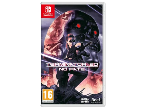 Portada de Terminator 2D: No Fate (Day One Edition) (ESP) (Precintado) para Nintendo Switch, edición PAL España, nuevo