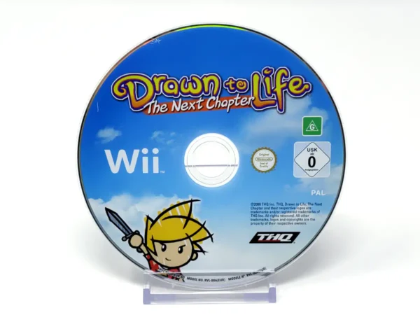 Drawn to Life: The Next Chapter (ESP) (Disco) para Nintendo Wii, edición PAL España, de segunda mano