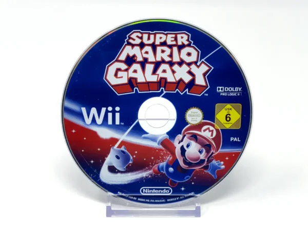 Super Mario Galaxy (ESP) (Disco) para Nintendo Wii, edición PAL España, de segunda mano