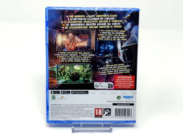 Parte trasera de THE HOUSE OF THE DEAD: Remake (ESP) (Precintado) para PlayStation 5, edición PAL España