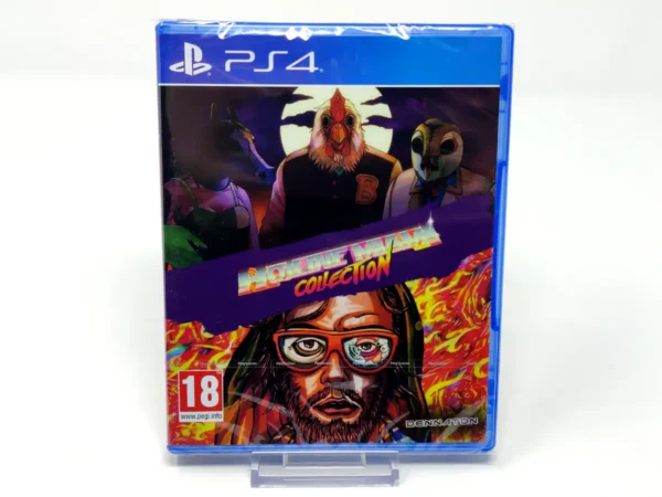 Portada de Hotline Miami Collection (UK) (Precintado) para PlayStation 4, edición PAL UK, nuevo