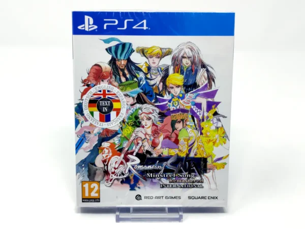 Portada de Romancing SaGa - Minstrel Song- Remastered - International (ESP) (Precintado) para PlayStation 4, edición PAL España, nuevo