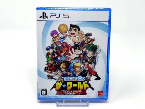 Parte trasera de Super Technos World: River City & Technos Arcade Classics (+ BSO CD Bonus) (JAP) (Precintado) para PlayStation 5, edición NTSC Japón