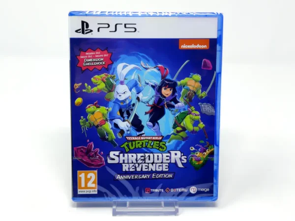 Portada de Teenage Mutant Ninja Turtles: Shredder's Revenge (Anniversary Edition) (ESP) (Precintado) para PlayStation 5, edición PAL España, nuevo