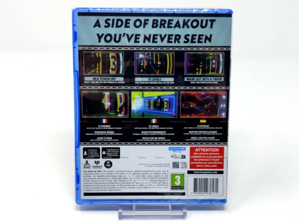 Parte trasera de Breakout Beyond (ESP) (Precintado) para PlayStation 5, edición PAL España