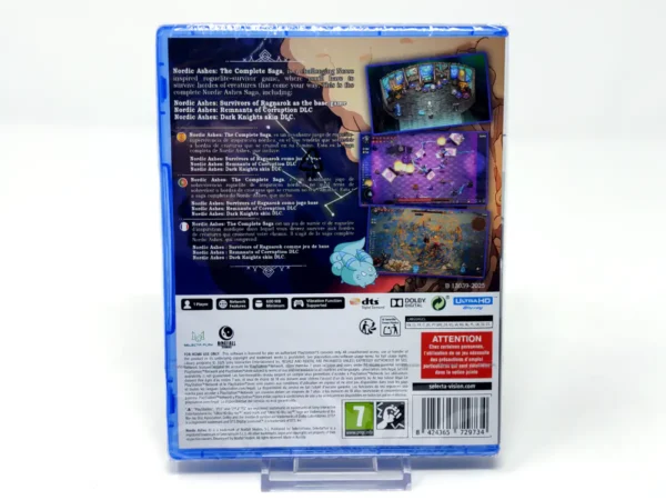 Parte trasera de Nordic Ashes: The Complete Saga (ESP) (Precintado) para PlayStation 5, edición PAL España