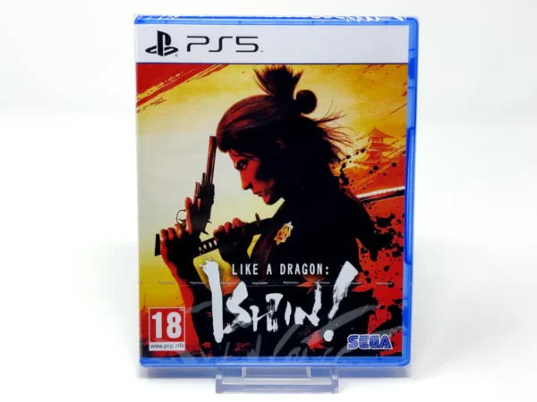 Portada de Like a Dragon: Ishin! (UK) (Precintado) para PlayStation 5, edición PAL UK, nuevo