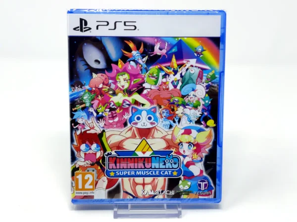 Portada de KinnikuNeko: SUPER MUSCLE CAT (ESP) (Precintado) para PlayStation 5, edición PAL España, nuevo