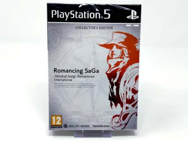 Portada de Romancing SaGa - Minstrel Song- Remastered - International (Collector's Edition) (ESP) (Precintado) para PlayStation 5, edición PAL España, nuevo
