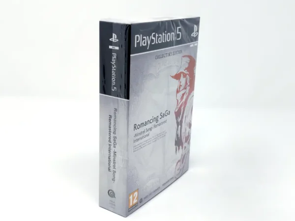 Lateral de la caja de Romancing SaGa - Minstrel Song- Remastered - International (Collector's Edition) (ESP) (Precintado) para PlayStation 5