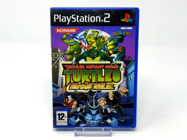 Portada de Teenage Mutant Ninja Turtles: Mutant Melee (ESP) para PlayStation 2, edición PAL España, de segunda mano