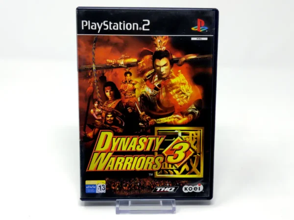 Portada de Dynasty Warriors 3 (ESP) para PlayStation 2, edición PAL España, de segunda mano