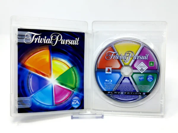 Interior del juego Trivial Pursuit (ESP) para PlayStation 3 con disco y manual