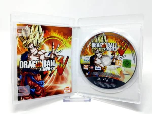 Lateral de la caja de Dragon Ball Xenoverse (ESP) para PlayStation 3
