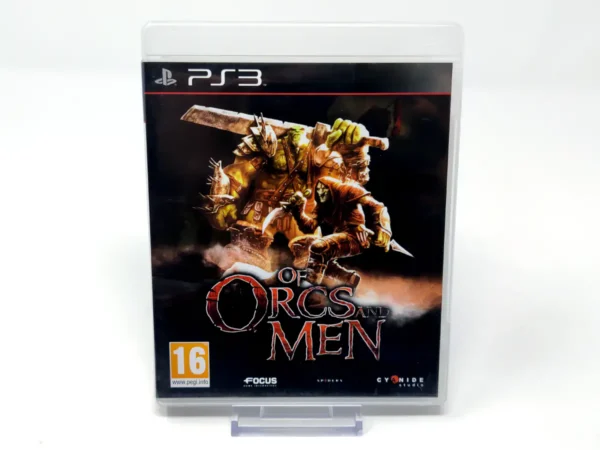 Portada de Of Orcs and Men (ESP) para PlayStation 3, edición PAL España, de segunda mano