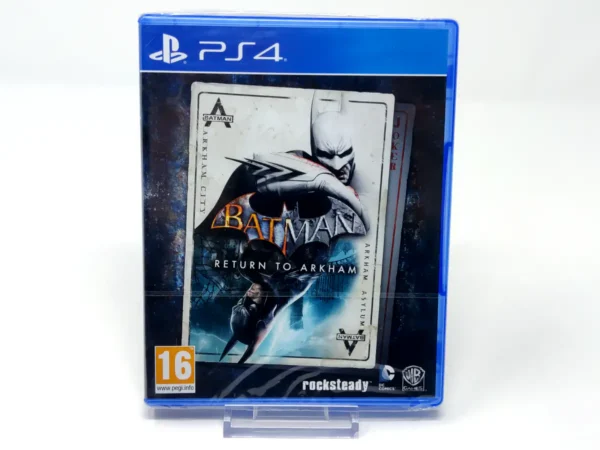 Portada de Batman: Return to Arkham (ESP) (Precintado) para PlayStation 4, edición PAL España, nuevo