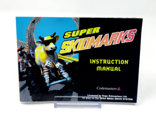Otro detalle del juego Super Skidmarks (ESP) para Sega Mega Drive
