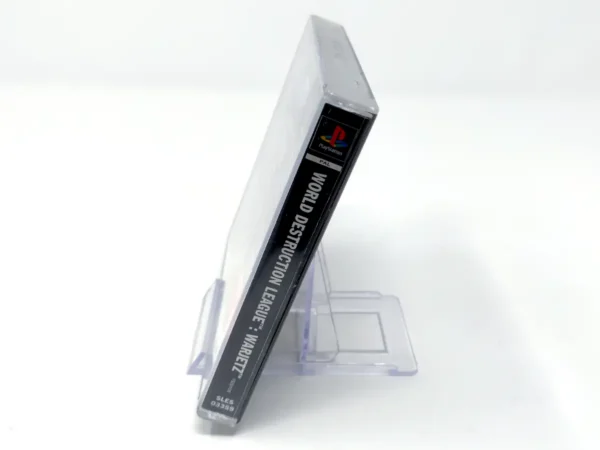 Lateral de la caja de World Destruction League: WarJetz (ESP) para PlayStation 1