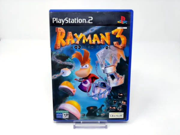 Portada de Rayman 3: Hoodlum Havoc (ESP) (Rebajado) para PlayStation 2, edición PAL España, de segunda mano
