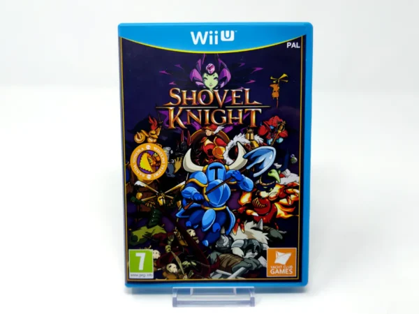 Portada de Shovel Knight (ESP) para Nintendo Wii U, edición PAL España, de segunda mano