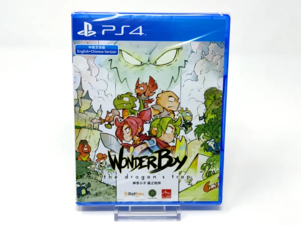 Portada de Wonder Boy: The Dragon's Trap (Precintado) para PlayStation 4, edición Asia, de segunda mano
