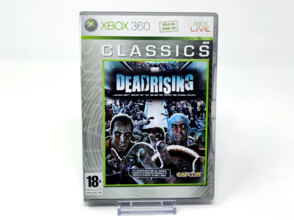 Portada de Dead Rising (Classics) (ESP) para XBOX 360, edición PAL España, de segunda mano