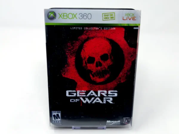 Portada de Gears of War (Limited Collector's Edition) (USA) para XBOX 360, edición NTSC USA, de segunda mano