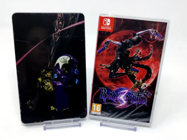 Portada de Bayonetta 3 (+ Steelbook) (ESP) (Precintado) para Nintendo Switch, edición PAL España, nuevo