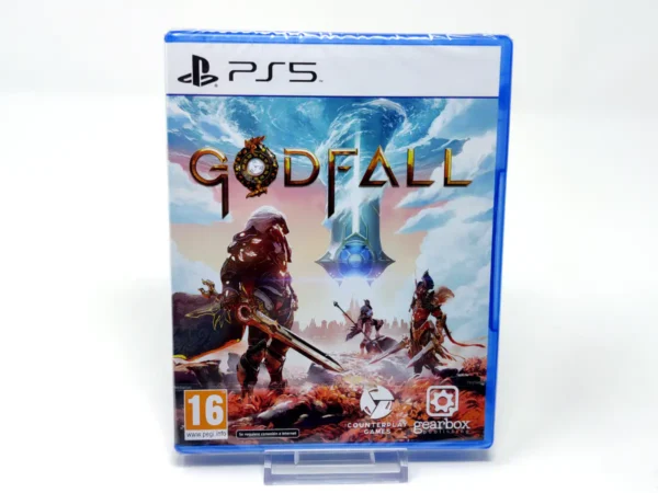 Portada de Godfall (ESP) (Precintado) para PlayStation 5, edición PAL España, de segunda mano