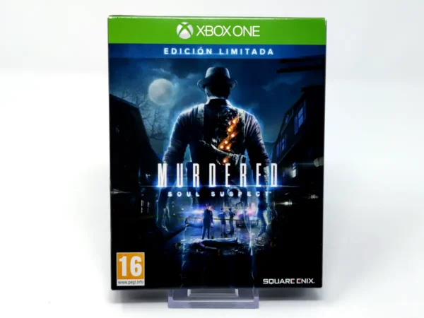 Portada de Murdered: Soul Suspect (Edición Limitada) (ESP) para XBOX One, edición PAL España, de segunda mano
