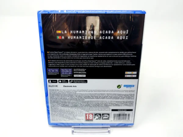 Parte trasera de Dead Space (ESP) (Precintado) para PlayStation 5, edición PAL España