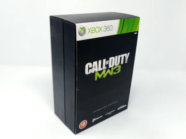 Parte trasera de Call of Duty: Modern Warfare 3 (Hardened Edition) (EUR) para XBOX 360, edición PAL EUR