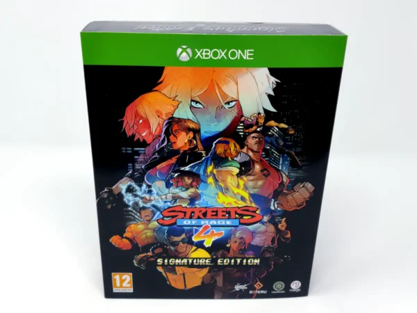Portada de Streets of Rage 4 (Signature Edition) (ESP) para XBOX One, edición PAL España, de segunda mano