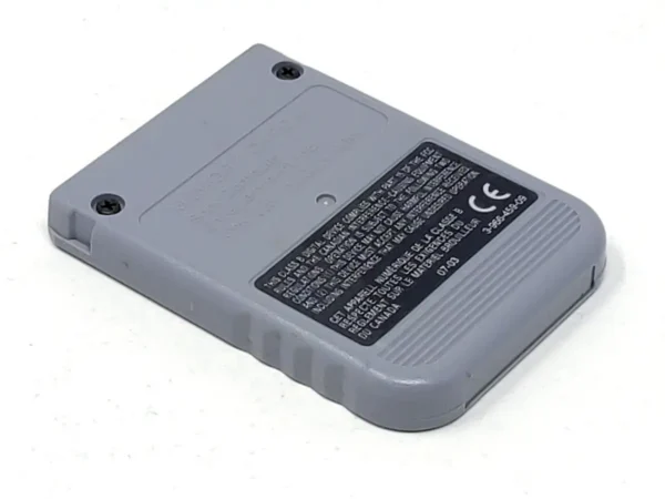 Memory Card Original (PS1) Gris para PlayStation 1, edición PAL, de segunda mano