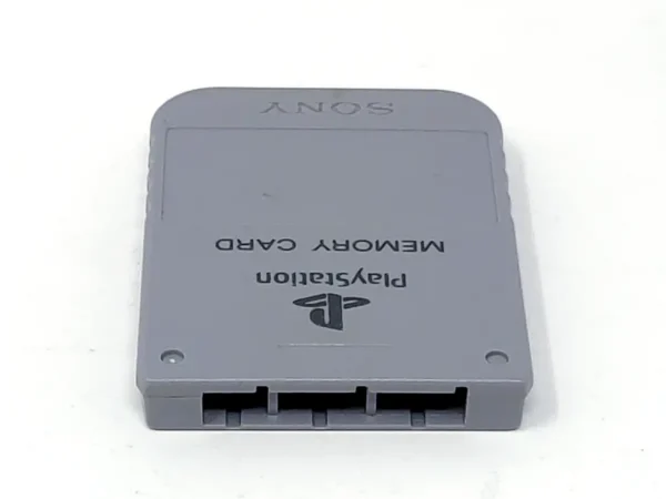 Memory Card Original (PS1) Gris para PlayStation 1, edición PAL, de segunda mano
