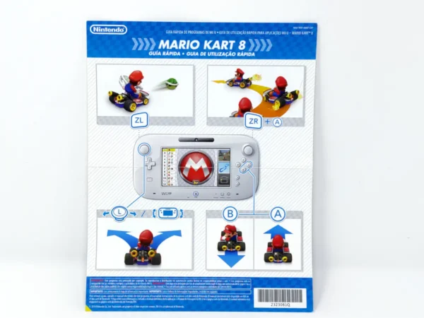 Mario Kart 8 (ESP) (Manual) para Nintendo Wii U, edición PAL España, de segunda mano