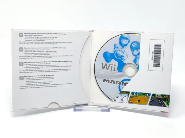 Interior del juego Mario Kart Wii (ESP) (Cartoncillo) para Nintendo Wii con disco y manual