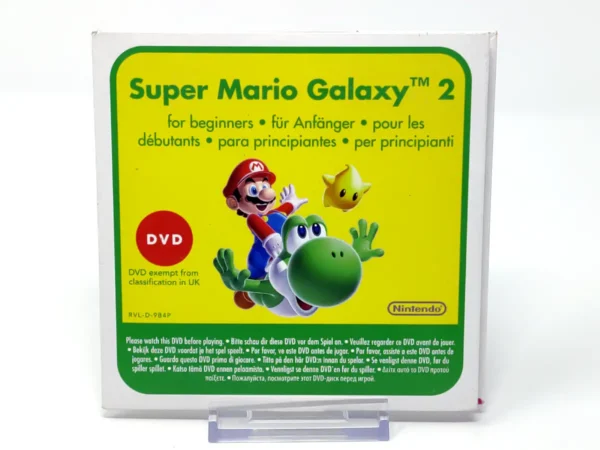 Super Mario Galaxy 2 for Beginners DVD (EUR) (Cartoncillo) para Nintendo Wii, edición PAL EUR, de segunda mano