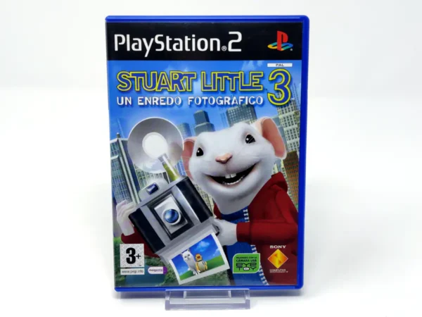 Portada de Stuart Little 3: Un Enredo Fotografico (ESP) para PlayStation 2, edición PAL España, de segunda mano