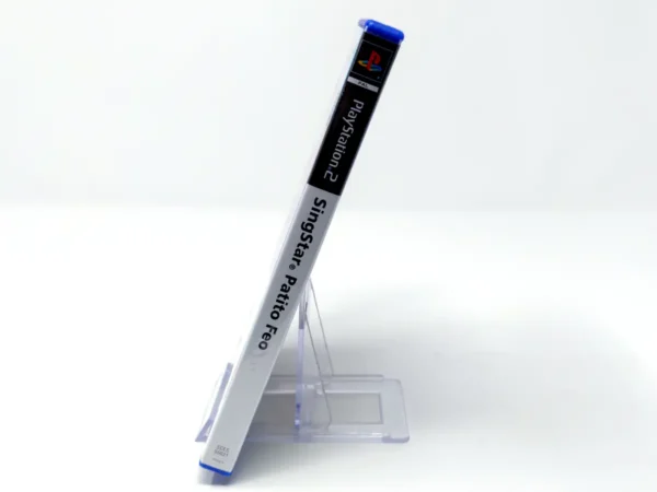 Lateral de la caja de SingStar Patito Feo (ESP) para PlayStation 2