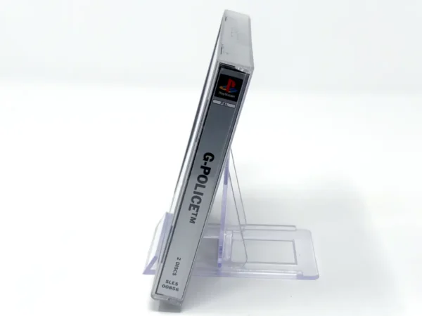 Lateral de la caja de G-Police (ESP) (Platinum) (Rebajado) para PlayStation