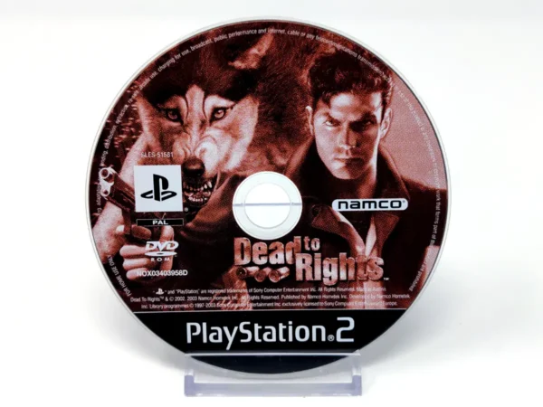Dead to Rights (ESP) (Disco) para PlayStation 2, edición PAL España, de segunda mano