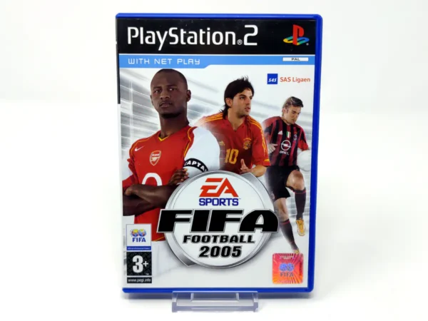 Portada de FIFA Football 2005 (ESC) para PlayStation 2, edición PAL Escandinavia, de segunda mano