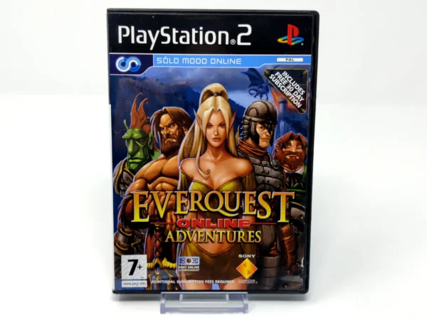 Portada de EverQuest Online Adventures (ESP) (Rebajado) para PlayStation 2, edición PAL España, de segunda mano