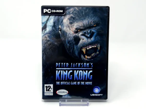 Portada de Peter Jackson's King Kong: The Official Game of the Movie (ESP) para PC, edición PAL España, de segunda mano